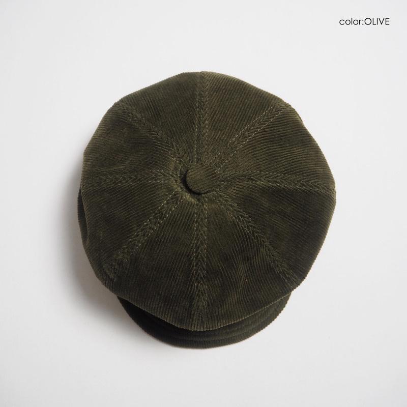 NEW YORK HAT（ニューヨークハット） コーデュロイキャスケット