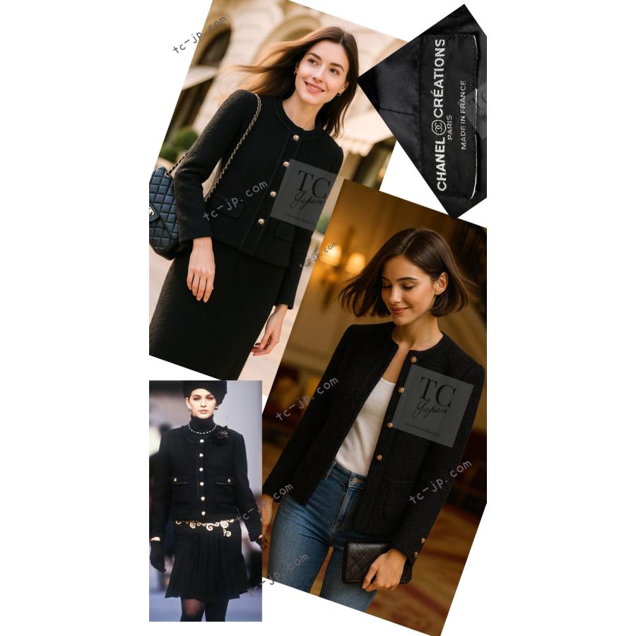 CHANEL（シャネル） ヴィンテージ ジャケット スーツ ブラック