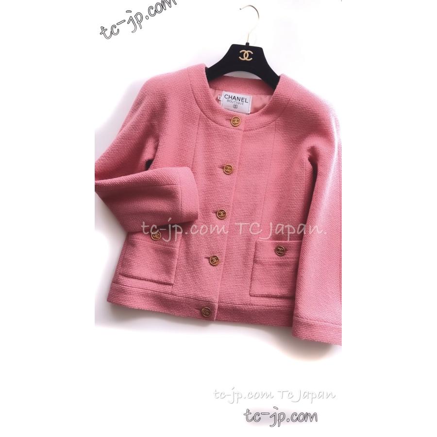 CHANEL（シャネル） ヴィンテージ ジャケット CHANEL 91A ベビーピンク