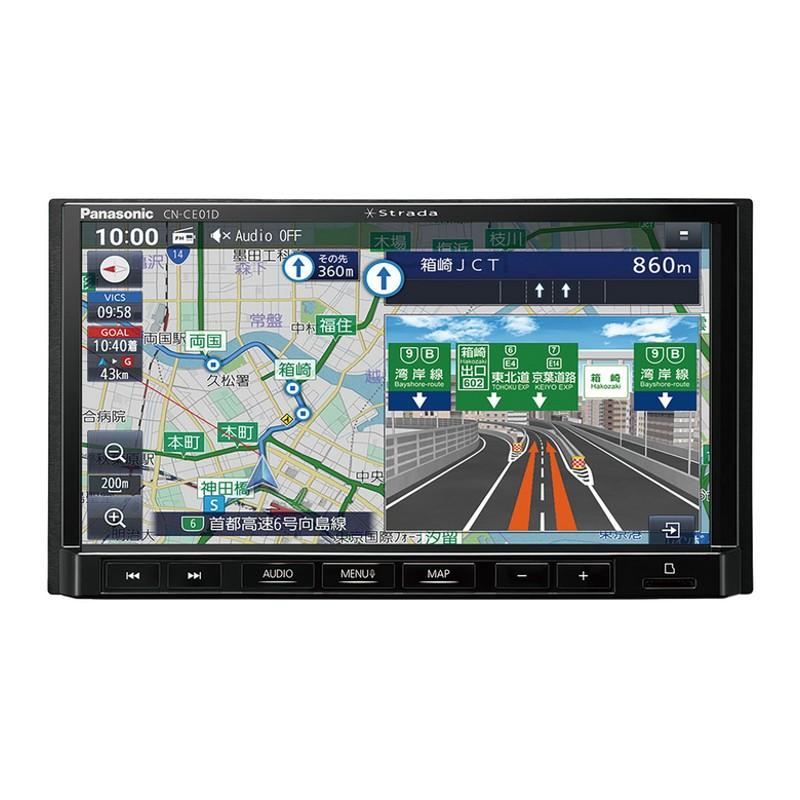 Strada CN-CE01D パナソニック ストラーダ 7インチHD AppleCarPlay