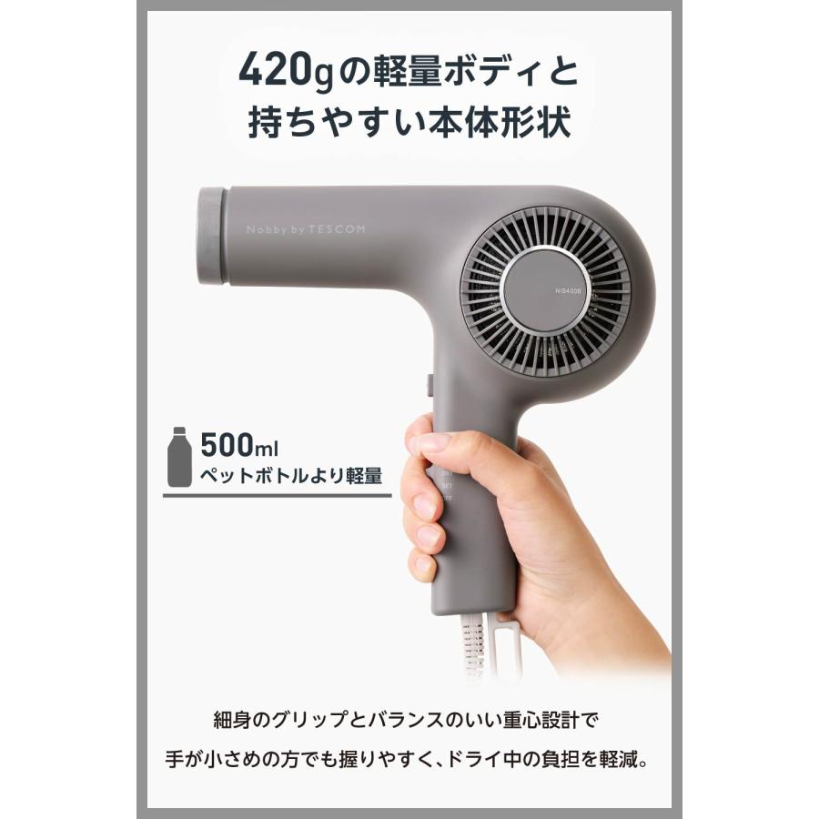 Nobby by TESCOM 【新製品】 ドライヤー 速乾 テスコム ヘアドライヤー
