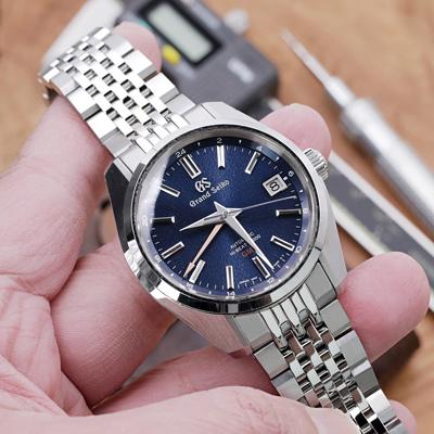 19mm メタル時計バンド ステンレス アステロイド ブレスレット V