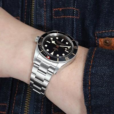 20mm メタル時計バンド ステンレススチール オイスター ブレスレット