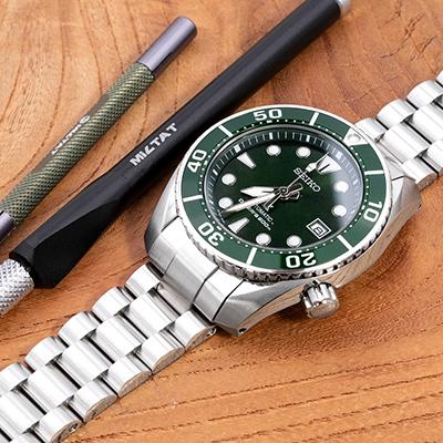 20mm メタル時計バンド ステンレス エンドミル ブレスレット for