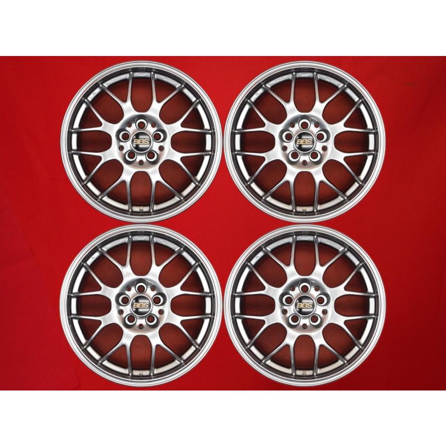 鍛造 軽量 BBS RG-R ホイール 4本 ☆ 7.5J-17 +48 PCD100 5穴 ハブ56