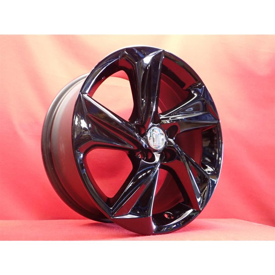 黒再塗装品 TOYOTA トヨタ クラウン 220系 RS 純正 中古ホイール 4本