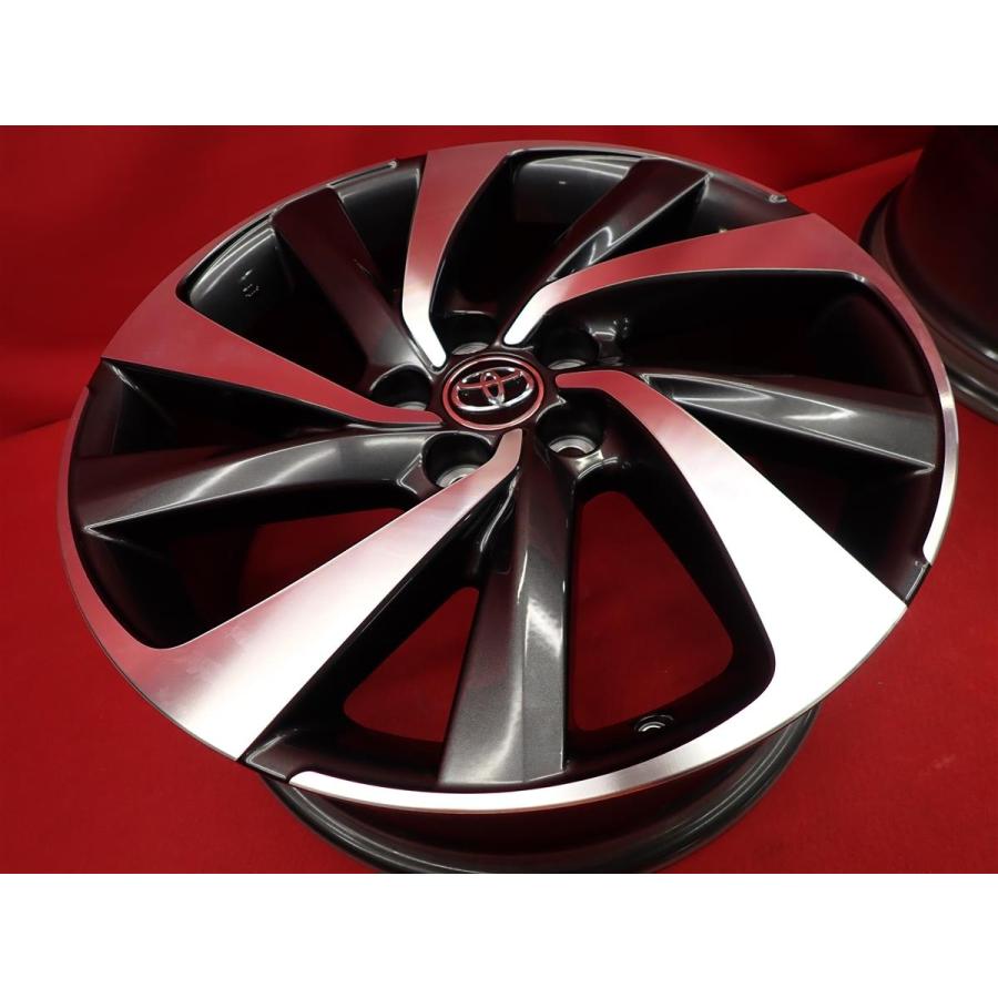 TOYOTA トヨタ ハリアー 60/65W ターボ 純正 中古ホイール 4本 7.5J 18