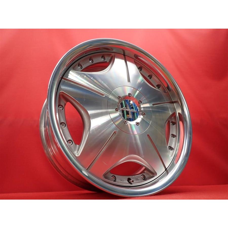希少サイズ WORK Euroline ユーロライン VD 中古ホイール 4本 8/9J 18