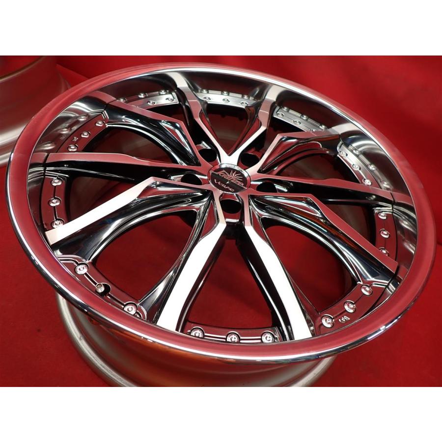 WEDS クレンツェ VERAE ヴェラーエ 中古ホイール 4本 8.5J 20インチ