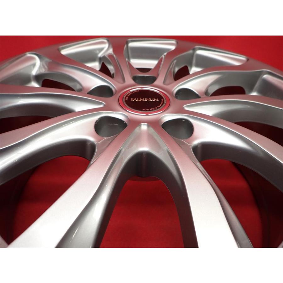 バルミナ BALMINUM T10 中古ホイール 4本 6.5J 16インチ PCD114.3 5穴