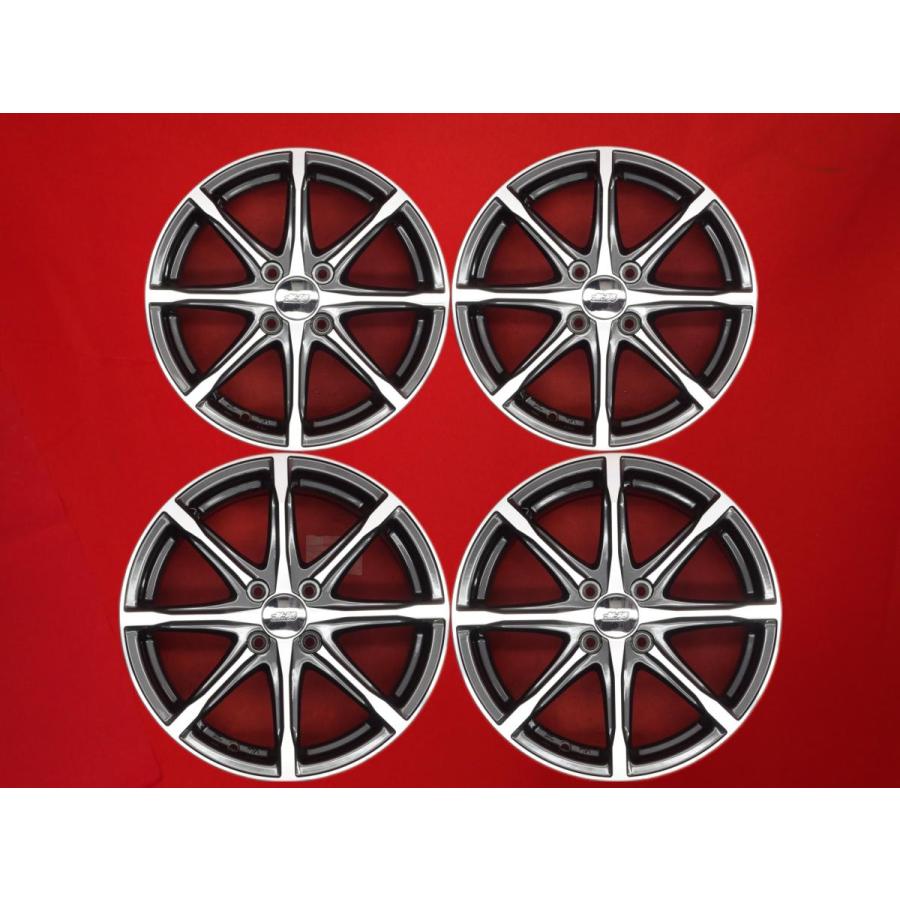 無限 MUGEN MD8 中古ホイール 4本 5.5J /6.5J 15/16インチ PCD100 4穴