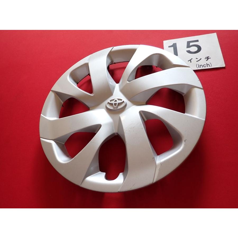 1枚 トヨタ シエンタ 15インチ 純正 中古 フルホイールキャップ