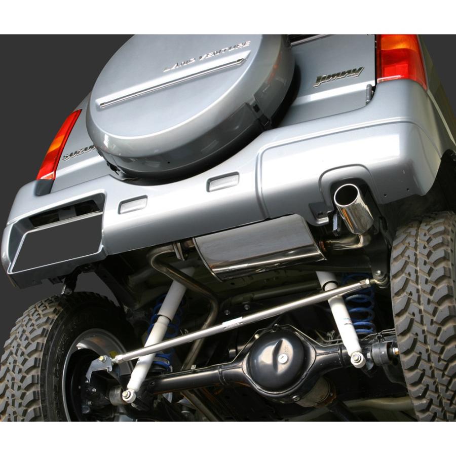 ジムニー マフラー JB23W【モンスタースポーツ TYPE Sp-Xマフラー