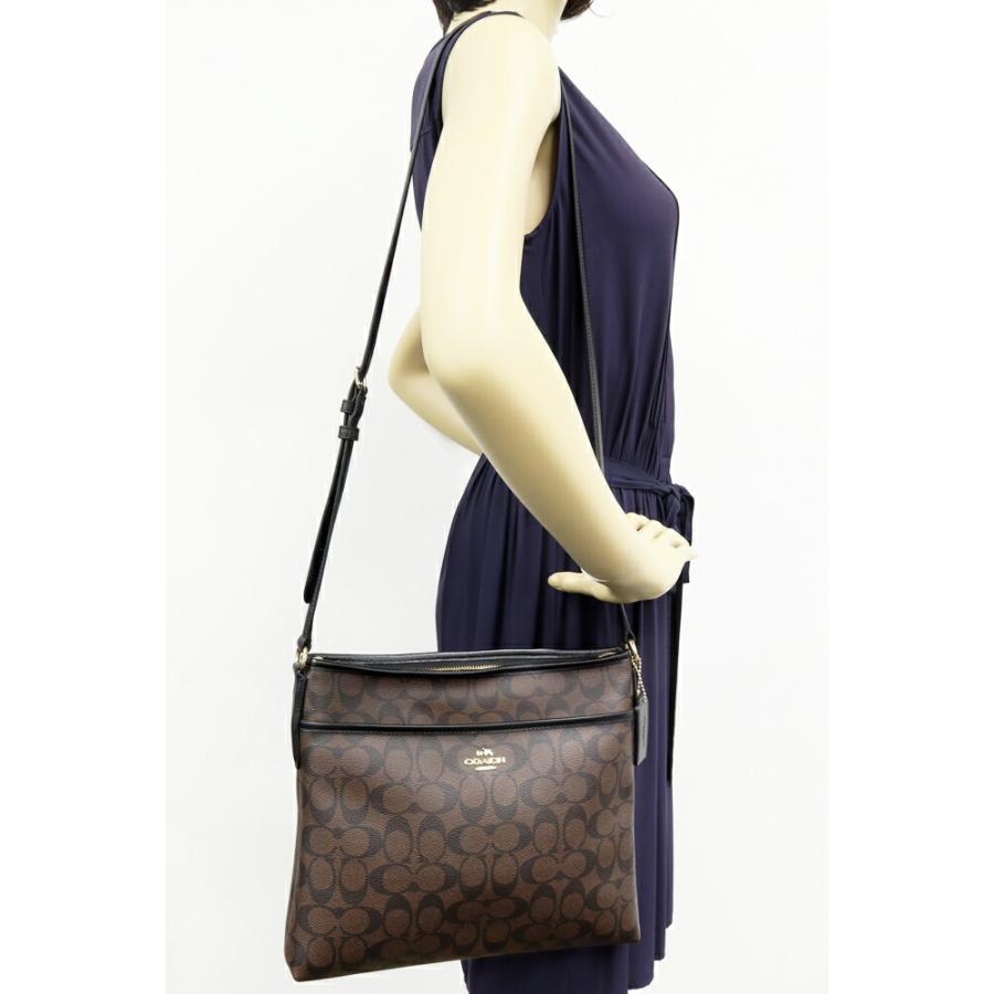 COACH（コーチ） ショルダーバッグ シグネチャー ファイルバッグ