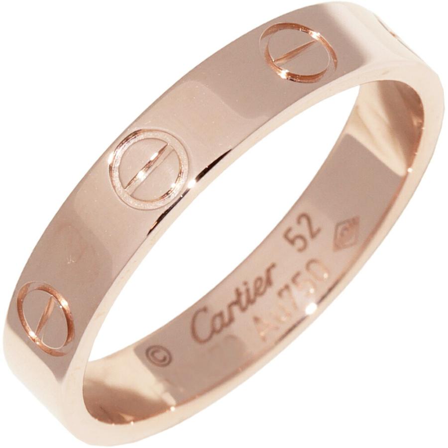 Cartier（カルティエ） 指輪 K18PG ラブリング スモールモデル