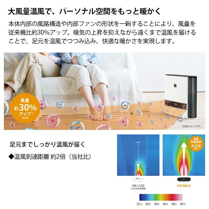 プラズマクラスター 暖房機 加湿 セラミックファンヒーター シャープ 8