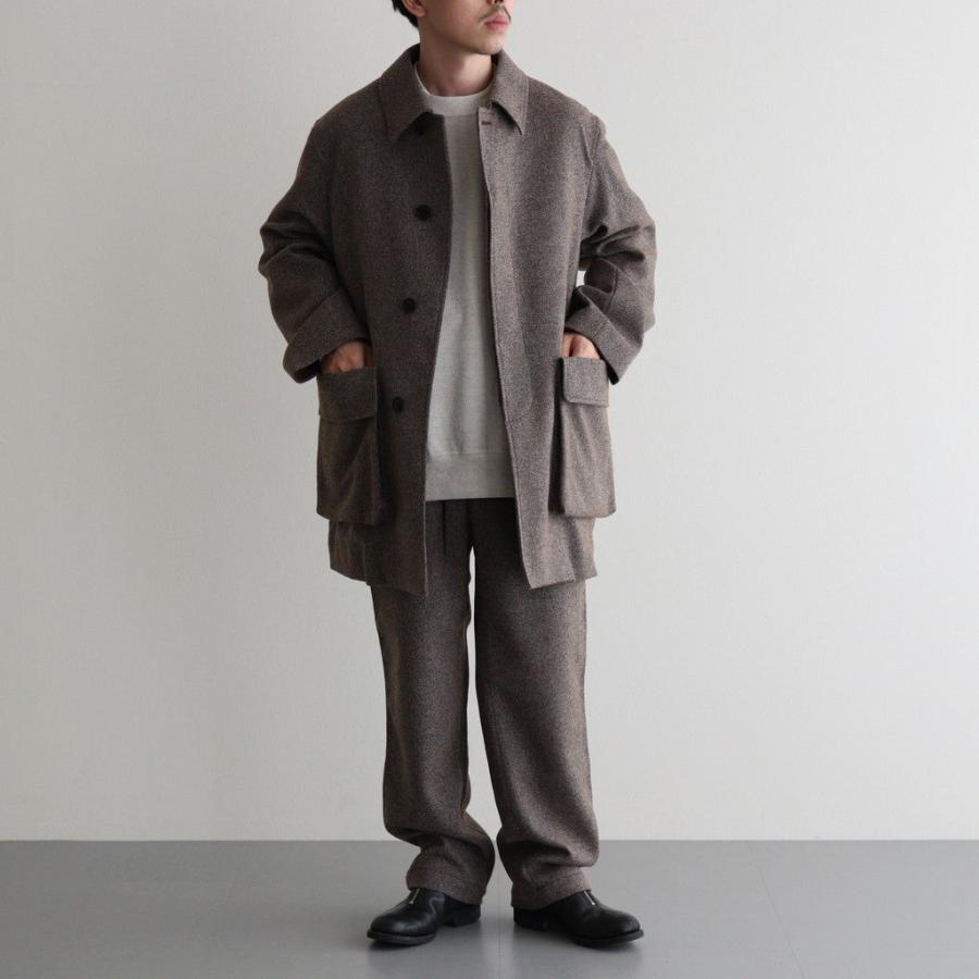 カレドアー Rambling Wool Coverall Jacket #Brown [6043-2506] メンズ