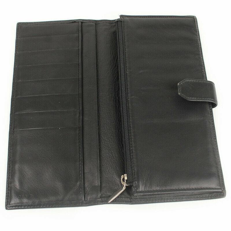 LOEWE（ロエベ） 長財布 黒 ナッパレザー シープスキン LOEWE 81303