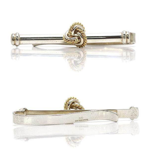 TIFFANY&Co.（ティファニー） ツイスト ノット タイバー SV925 K18