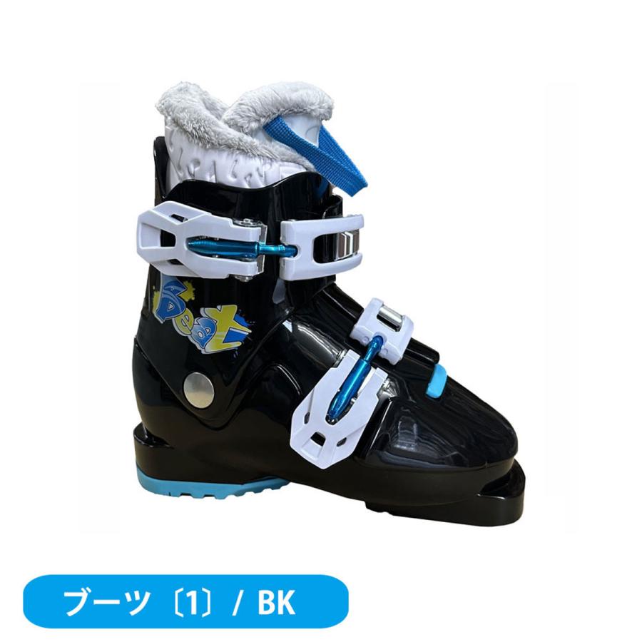 スキー板 スキーセット スキー4点セット ジュニア キッズ〔お買い得