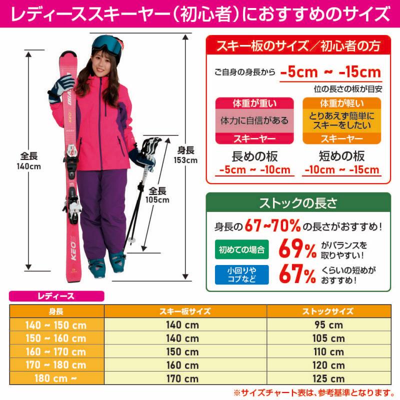 HEAD（ヘッド） スキー板 スキーセット レディース 4点セット