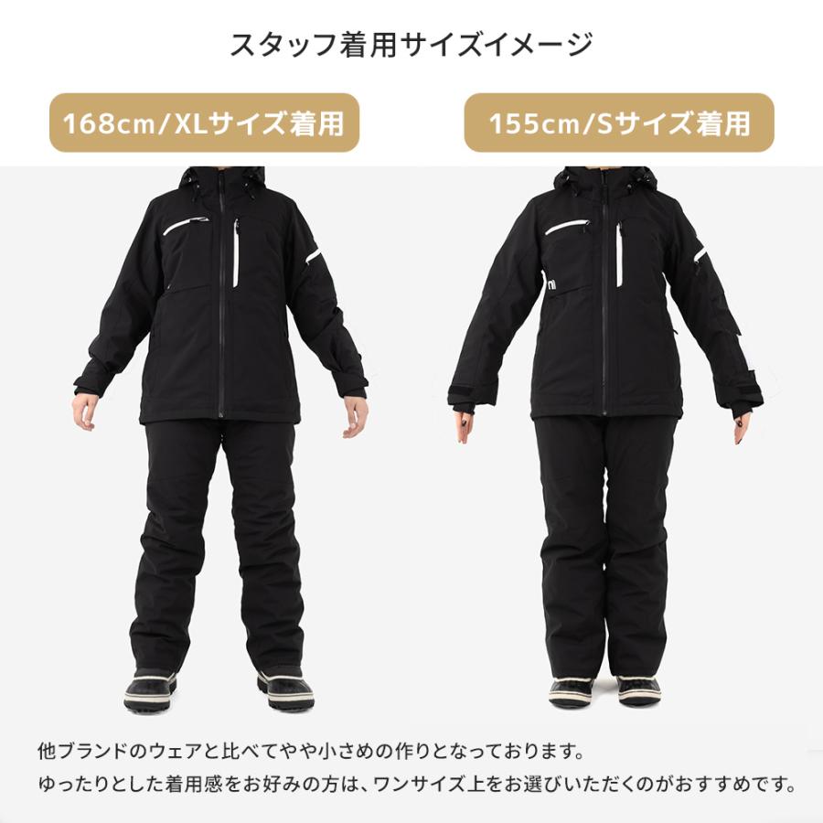 NNOUM スキーウェア レディース 上下セット ハイブランドと同工場で