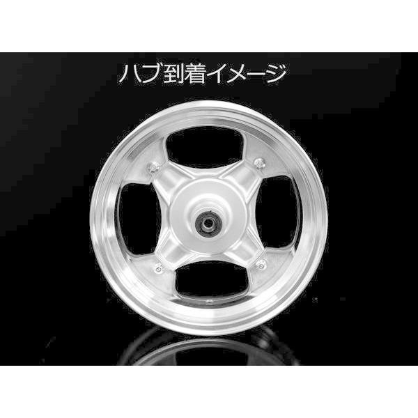 ダックス・シャリー用アルミキャストホイール 12インチ3.5J-4本ハブ用
