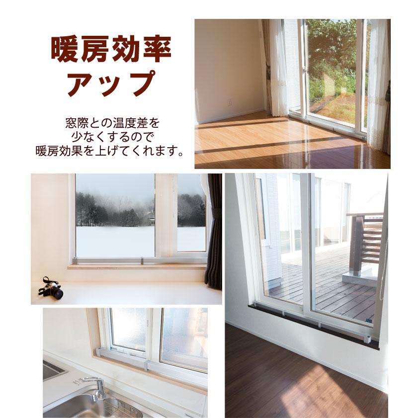 タンスのゲン 8日+5% ヒーター 窓下ヒーター 150cm 電気ヒーター 暖房
