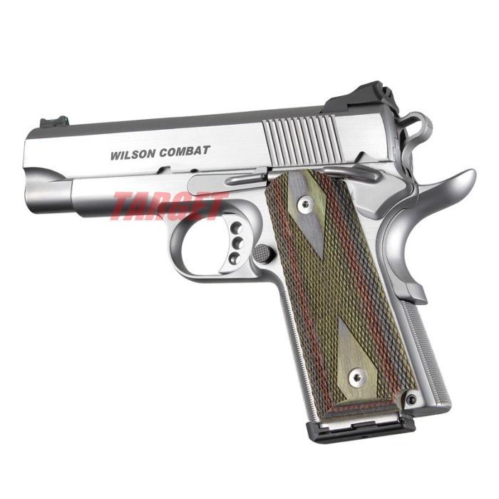 エラン ヘレッツ 木製グリップ フルチェッカー 1911 オフィサーズ MGC