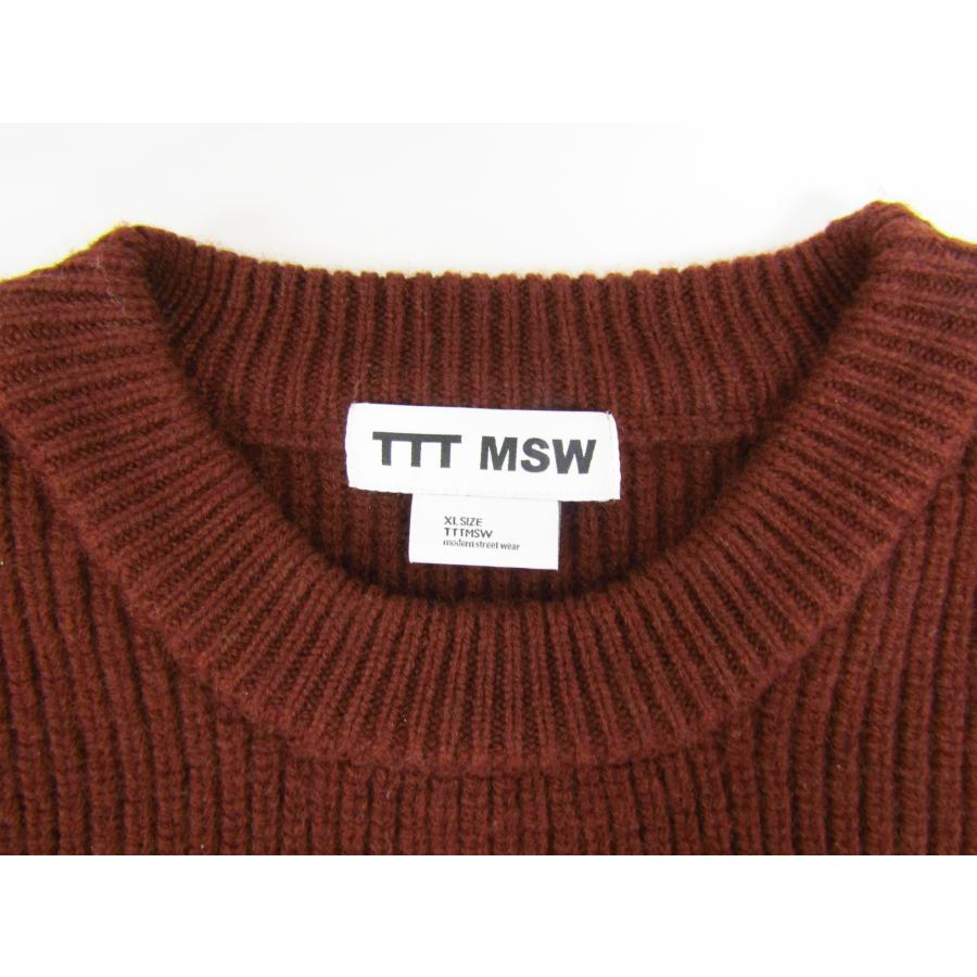 TTT MSW（ティー） ティーモダンストリートウェア 24aw Wool pullover