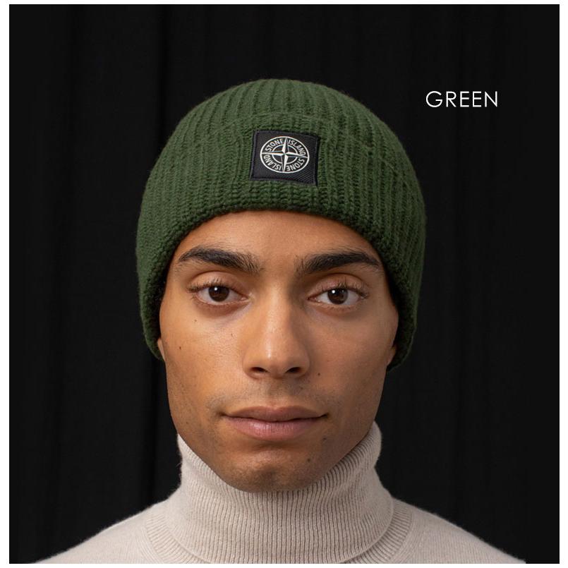 STONE ISLAND（ストーン アイランド） BEANIE ビーニー ニット帽
