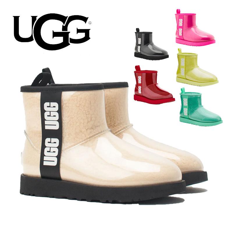 UGG（アグ） ブーツ レインブーツ クラシック クリア ミニ レディース
