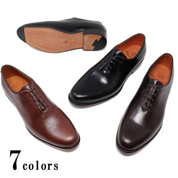 本革 メンズ ホールカット プレーントゥ レザーソール ビジネス