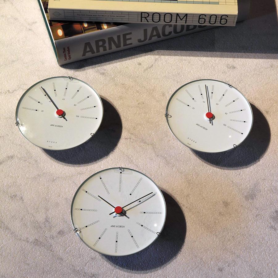 ARNE JACOBSEN（アルネ ヤコブセン） バンカーズ 掛湿度計 120mm ARNE
