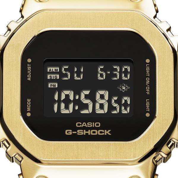 G-SHOCK メタルカバード ゴールド ブラック GM-S5600GB-1JF メンズ