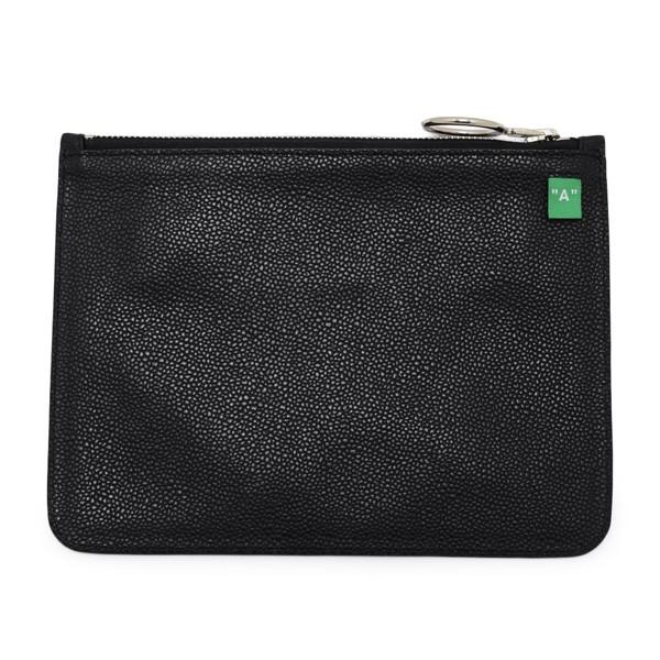 off white（オフホワイト） 在庫処分 クラッチバッグ ポーチ ブラック