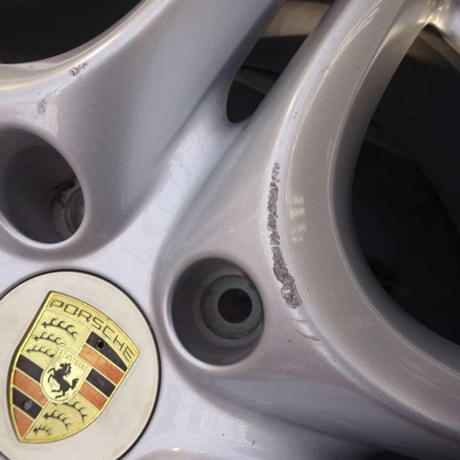 4本SET 会社宛 送料無料 18×8J PORSCHE ポルシェ カイエン 純正 アルミ