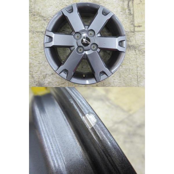 ダイハツ タフト/タントファンクロス純正 15x4.5J+45 4H-100 中古4本