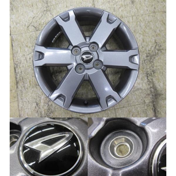 ダイハツ タントファンクロス・タフト 純正 15x4.5J+45 4H-100 中古4本