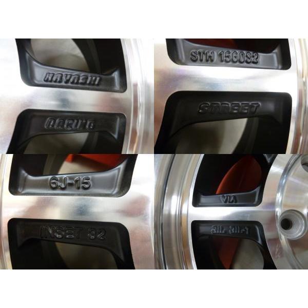 新品 4本 HAYASHI RACING ハヤシレーシング 15インチ 6J +32 6H139.7