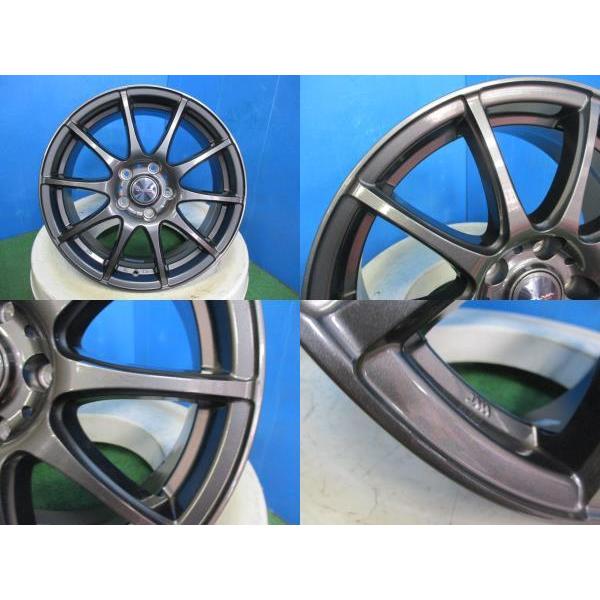 4本 良品!! 中古 Weds VELVA CHARGE アルミホイール 17インチ 7J +40