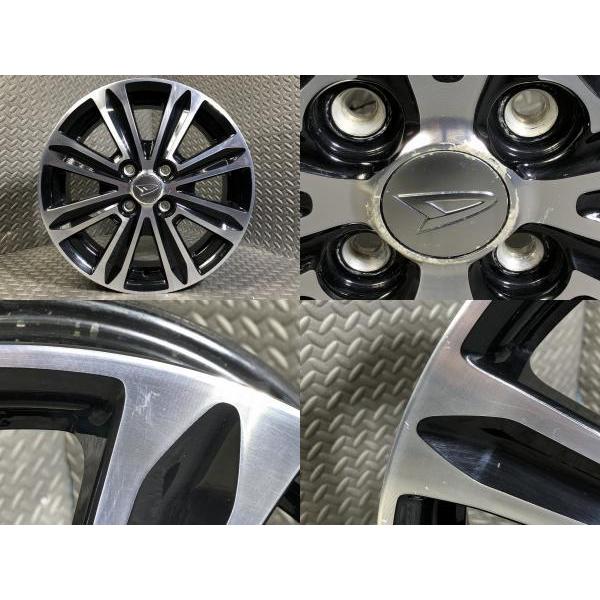 中古ホイール4本セット】ダイハツ タントカスタム純正 4.5J-14 +45 100