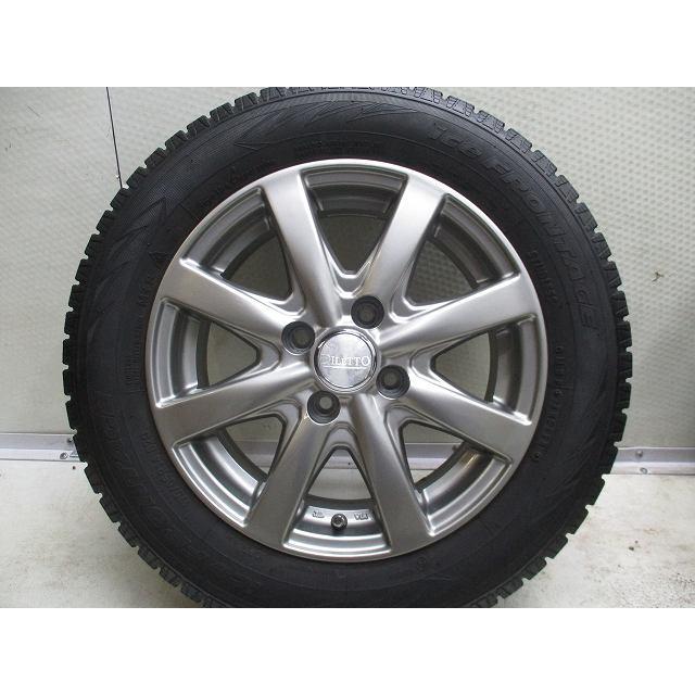 14インチ バリ溝 175/65R14 5.5J+38 100 コンパクトカー 中古