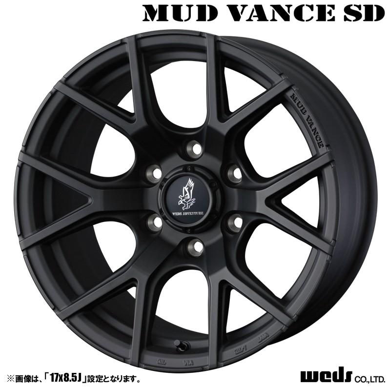 WEDS（ウェッズ） ホイール4本セット MUD VANCE SD マッドヴァンス 18