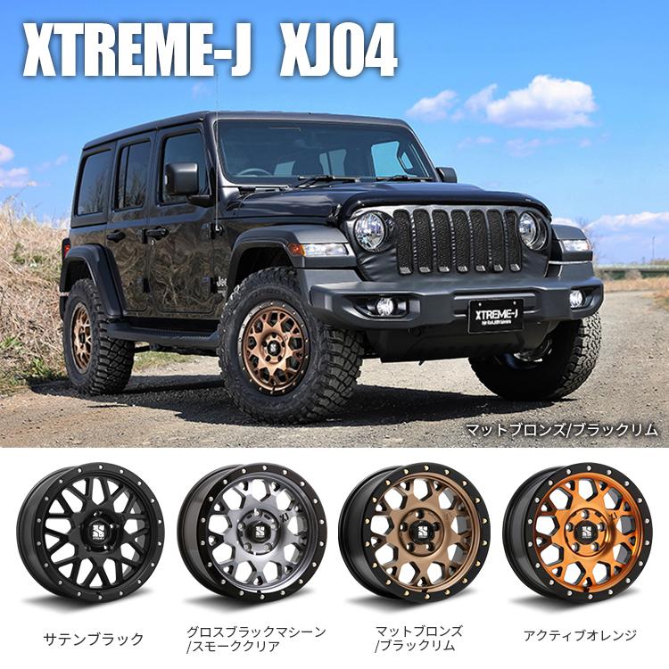 MLJ タイヤホイール4本セット XTREME-J XJ04 17x8.0J 6/139.7 +20