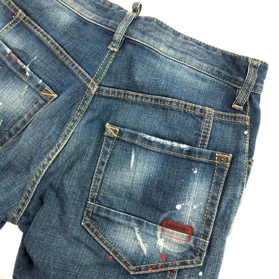 Dsquared2 ディースクエアード ダメージ加工デニムパンツ サイズ:46