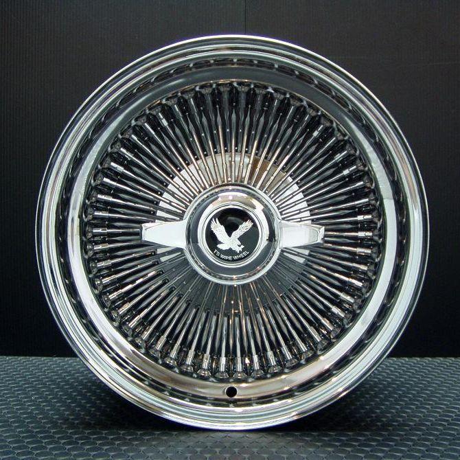 ワイヤーホイール T's WIRE 14X7J STD100SP オールクローム シュア