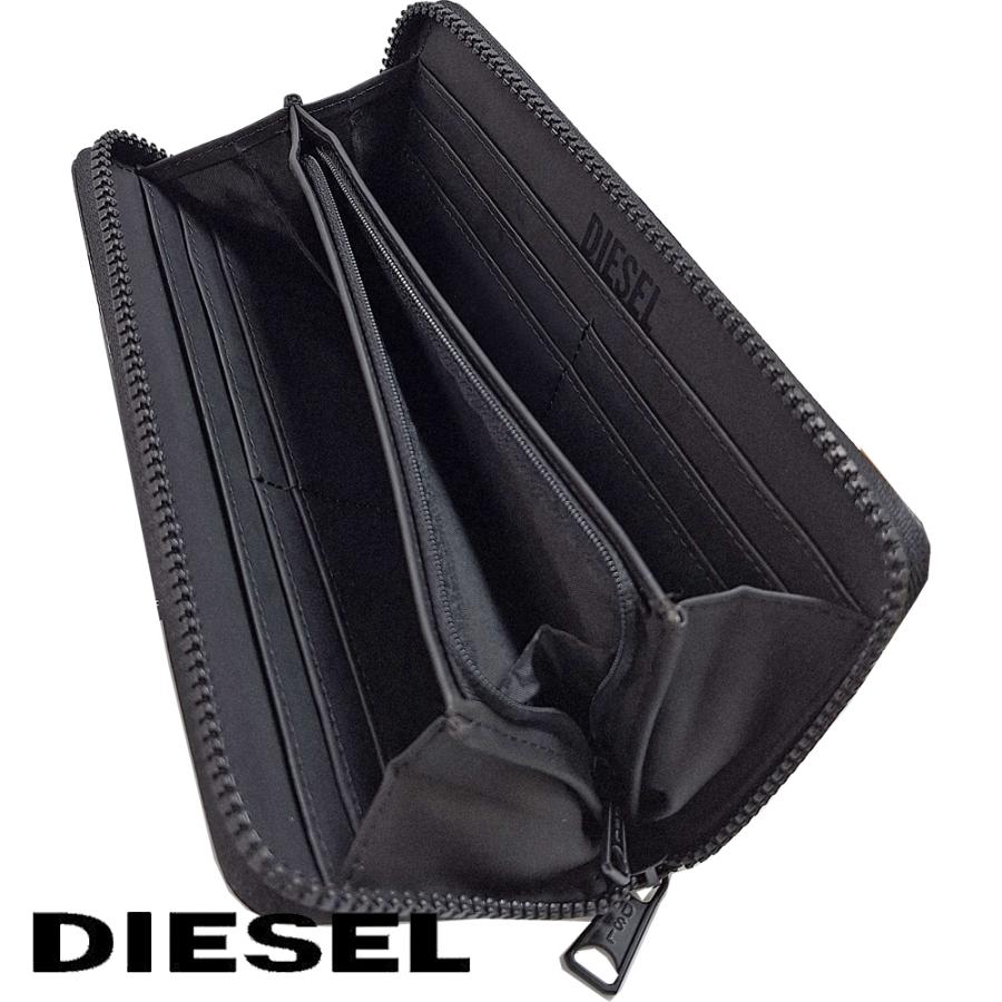 DIESEL（ディーゼル） 長財布 ラウンドファスナー ラウンドZIP
