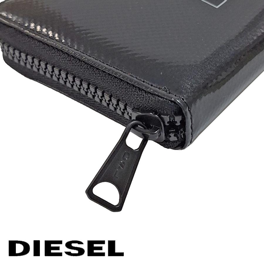 DIESEL（ディーゼル） 長財布 ラウンドファスナー ラウンドZIP