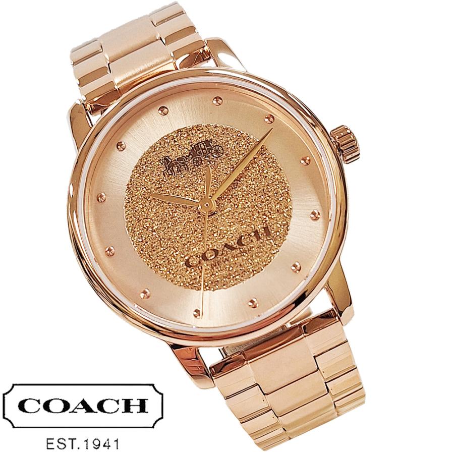 COACH（コーチ） 時計 腕時計 レディース 36mm フェイス ローズ